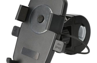 Mobile Phone Holder for Motorcycle Strong Clamping Arms for Secure Use