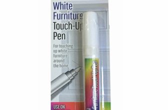 WHITE FURNITURE TOUCH UP PEN Marker repair Wood Floor Cabinet Laminate Scratches