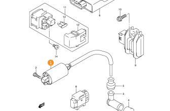 SUZUKI Coil Assy, Ignition, 33410-13G00 OEM