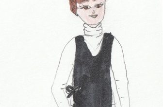 Fashion Drawings in Colored Pencils