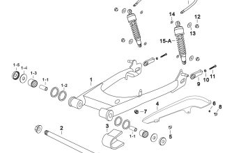 Mutt FSR 125 EU5 2021 – 2025 Swingarm Inner Bushing ref no.1-1