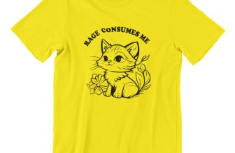 Rage Consumes Me , Cute Kitten T-SHIRT