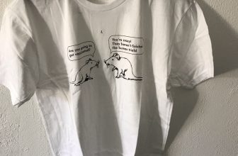 Alex Jones Rat Vaccine White Large T Shirt Infowars