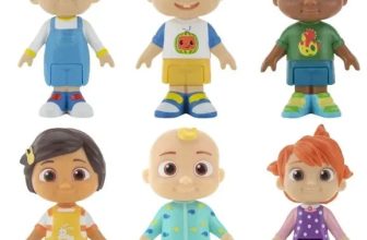 6Pcs Cocomelon Family Friends Girl Boy Action Figure Toys JJ_Yoyo Kids Xmas Gift