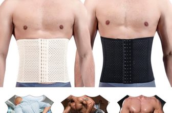 Men’s Waist Trainer Tummy Control Belt Shaping Body Shaper Band Trimmer Corset