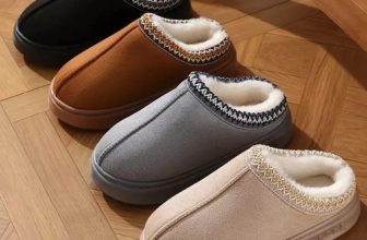 LADIES WOMENS WARM FAUX FUR SNUGG SLIP ON IN OUT DOOR SLIPPERS SHOES BOOTS SIZE