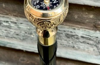 Gold Colour Brass Compass Handle Only