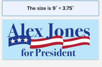 Info Wars – Banned.Video Sticker Infowars ALEX JONES FOR PRESIDENT