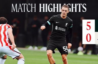 Highlights: Liverpool 5-0 Stoke | Darwin Nunez Hat-trick, Chiesa & Ngumoha Goals