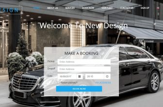 “NEW DESIGN” MINICAB WEBSITE, TAXI WEBSITE, CHAUFFEUR WEBSITE £180