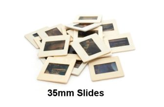 Get your old 35mm slides or negatives converted to digital format today!