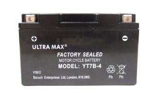 ULTRAMAX battery YT7B-BS Suzuki DRZ400, E S SM 00 – 08 Kit