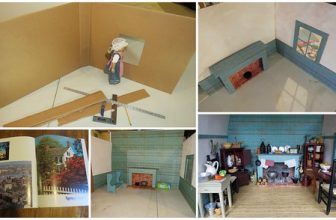 Kitchen Diorama Progress