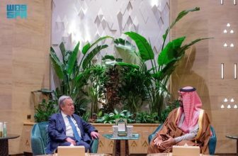 Crown Prince meets UN Secretary General and Eritrean President