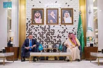 Saudi, Kazakh interior ministers discuss enhancing security cooperation