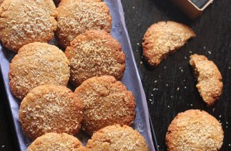 Coconut Cookies Recipe – Sharmis Passions