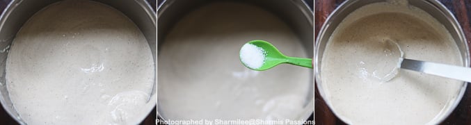 how to make chola paniyaram step1