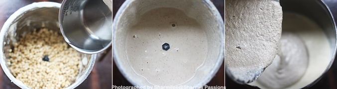 how to make chola paniyaram step1