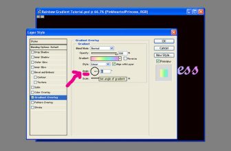 Rainbow Gradient Tutorial 7