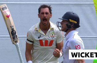 The Ashes 2025 third Test – day three: Australia’s Mitchell Starc bowls England’s Ben Stokes for 83