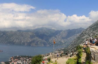 St John’s Fortress was built in 9th century to protect Kotor from invaders