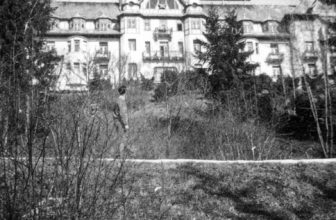 Vintage 1950s Photograph of Grand Hotel Praha, Tatranská Lomnica, Slovakia