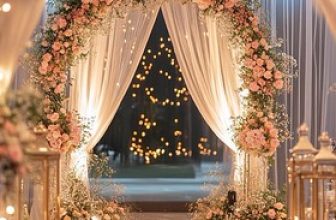 luxury wedding decor