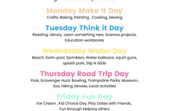 Summer Theme Days plus FREE Printable