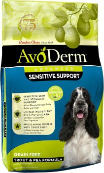 AvoDerm Advanced Sensitive Support Grain-Free Trout & Pea Formula Dry Dog Food