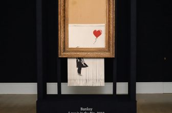 See Banksy’s self-shredded masterpiece in Abu Dhabi this week