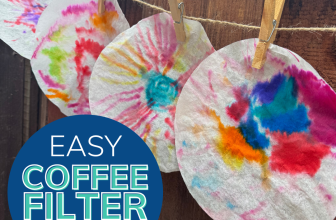 Coffee Filter Art Project – Toddler Approved