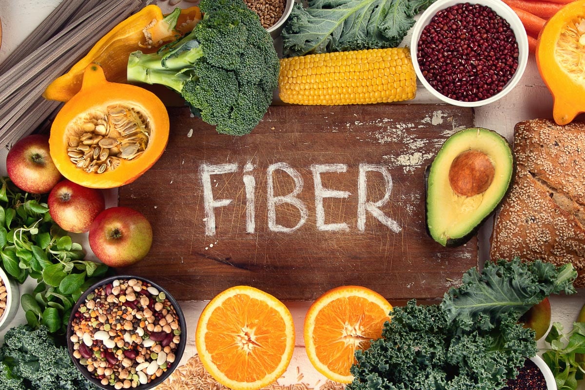 Fiber foods.