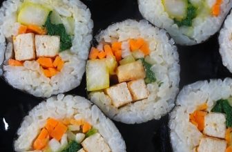 Vegetable Kimbap Recipe (Gimbap)
