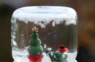 Whimsical Mason Jar Snow Globes for the Holidays