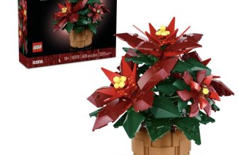 LEGO Icons Poinsettia Building Set only $29.99 shipped!