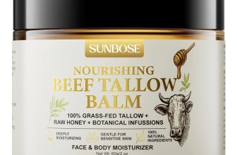 Grass-Fed Beef Tallow Balm with Honey & Beeswax only $13.49!
