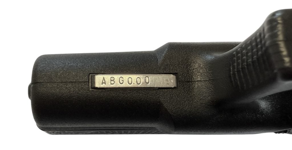 A Truly Unique Glock: Glock 19 Serial ABG000