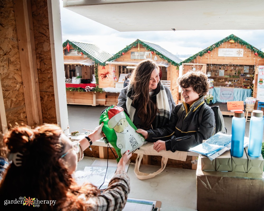sensory backpack program at The Shipyards Christmas Market