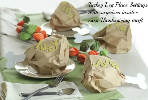 Turkey Leg Place Settings
