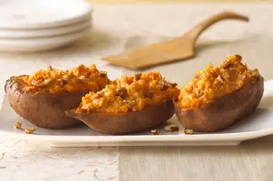 Twice-Baked-Sweet-Potatoes christmas potluck twice baked sweet potatoes