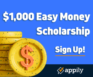 Appily Easy Money Monthly Scholarship