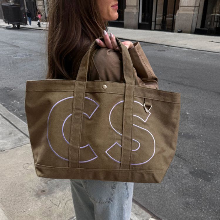 Custom Initial Tote