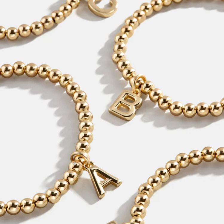 Dangle Initial Bracelet