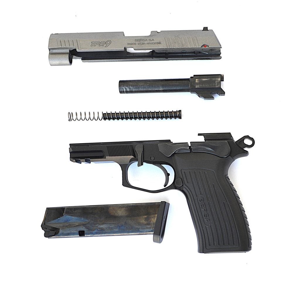 Bersa Thunder Pro disassembled