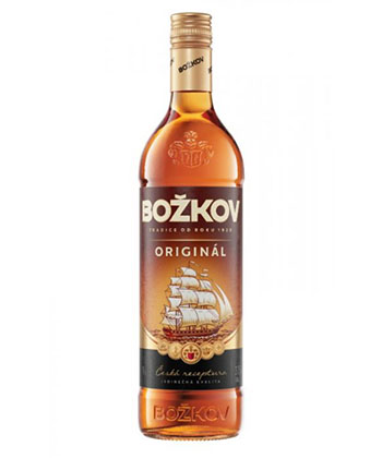 Božkov is one of the most popular rum brands for 2025.
