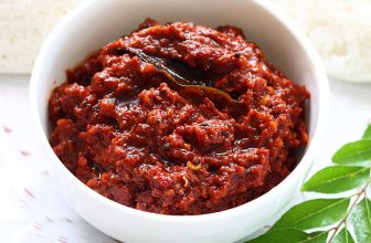 Chettinad Milagai Chutney Recipe- Sharmis Passions