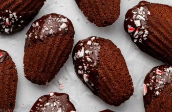 Chocolate Peppermint Madeleines – Sally’s Baking