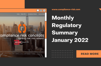 Monthly Regulatory Summary (January 2022)