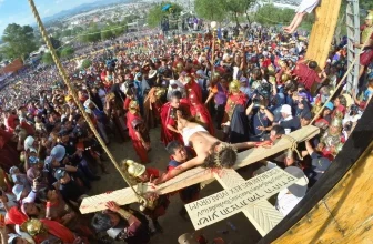 Representation of the Way of the Cross in Mexico recognized as UNESCO heritage site
