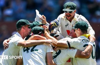 The Ashes: England beaten by Australia in Adelaide to lose another series down under